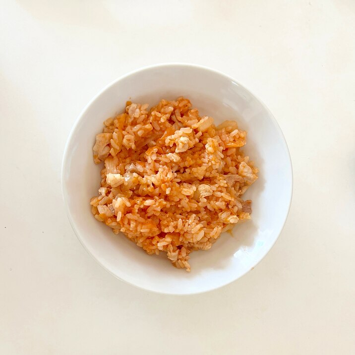 国産チーズ入りチキンライス